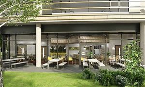 Exterior at Riverside Cafe in Leicester