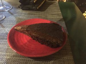 Tarta de chocolate 😋 at Organi Chiado in Lisbon