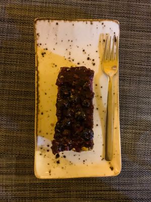 Desert  at Organi Chiado in Lisbon