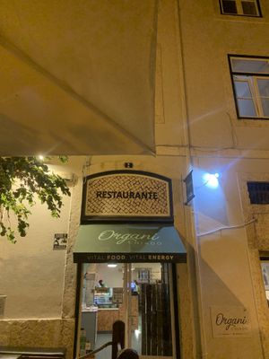 Entrance  at Organi Chiado in Lisbon