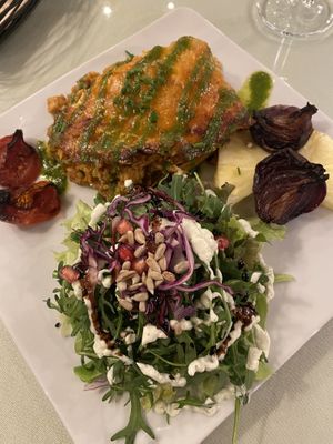 Lasagne, no picture can do the taste of this justice  at Organi Chiado in Lisbon