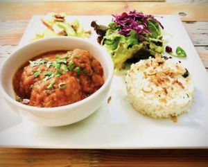 Almôndegas Veggie 👌🏻🤤  at Organi Chiado in Lisbon