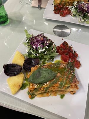 Lasagna   at Organi Chiado in Lisbon