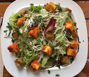 Caesar salad  at Organi Chiado in Lisbon