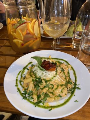 Penne   at Organi Chiado in Lisbon