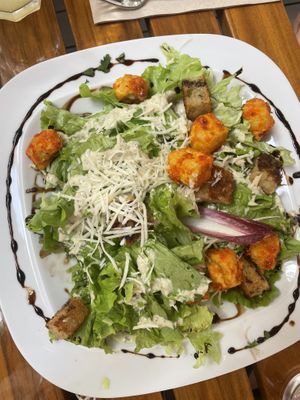 Ensalada cesar  at Organi Chiado in Lisbon