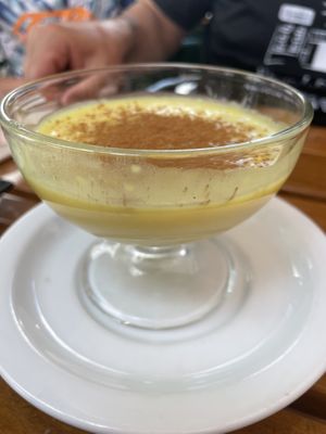 Crema de arroz dulce  at Organi Chiado in Lisbon
