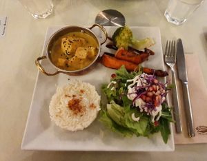 Thai Curry at Organi Chiado in Lisbon