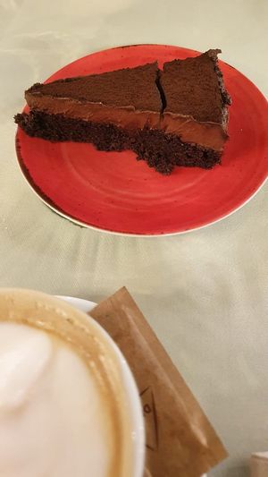 ChocoCream Chocolate Cake at Organi Chiado in Lisbon