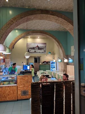 Inside of Organi Chiado. at Organi Chiado in Lisbon