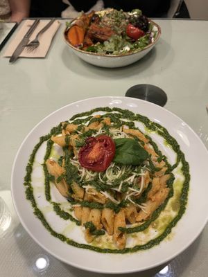 Penne regate  at Organi Chiado in Lisbon