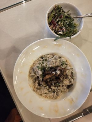 Risotto at Organi Chiado in Lisbon