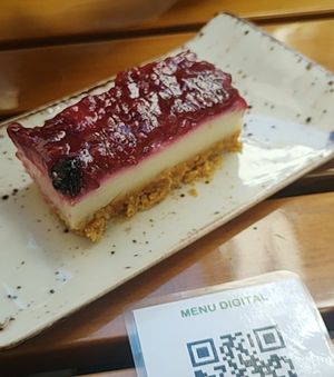 No cheesecake at Organi Chiado in Lisbon