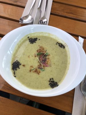 sopa do dia  at Organi Chiado in Lisbon