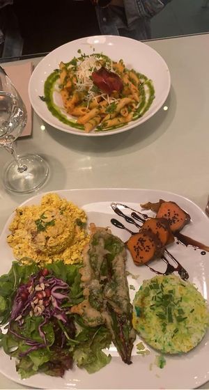 Main course at Organi Chiado in Lisbon