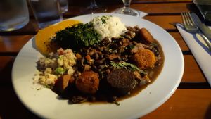 Bean stew at Organi Chiado in Lisbon