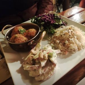 Albondigas  at Organi Chiado in Lisbon