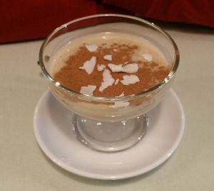 Sweet rice at Organi Chiado in Lisbon