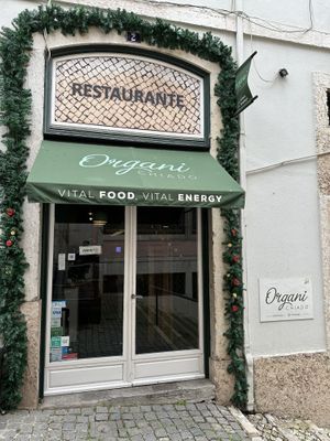 Entrance .  at Organi Chiado in Lisbon