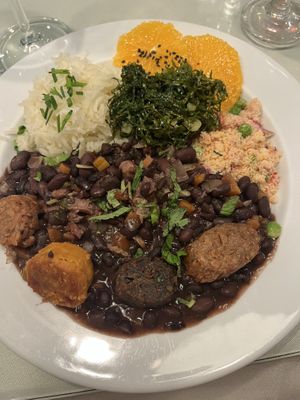 Brazilian bean stew  at Organi Chiado in Lisbon