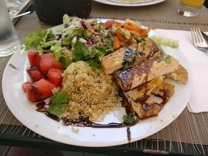 Braised Tofu at Organi Chiado in Lisbon