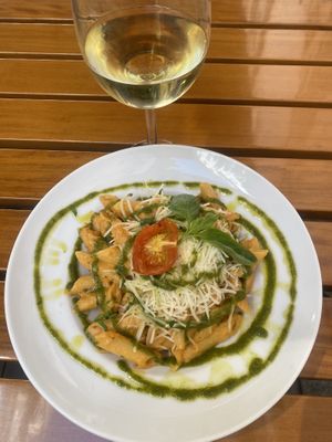 Rigatoni   at Organi Chiado in Lisbon