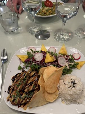 Seitan steak   at Organi Chiado in Lisbon