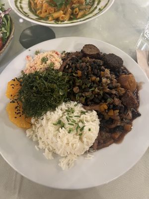 Some bean dish that was crazy good  at Organi Chiado in Lisbon