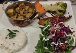 Curry at Organi Chiado in Lisbon