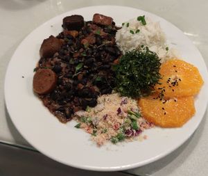 Feijoada at Organi Chiado in Lisbon