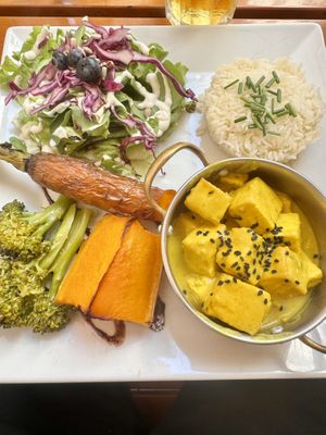 Tofu thai  at Organi Chiado in Lisbon