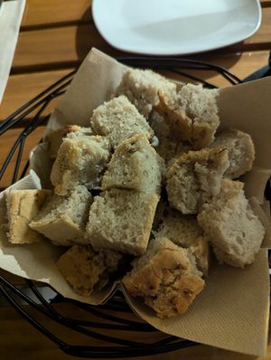 Rice bread at Organi Chiado in Lisbon