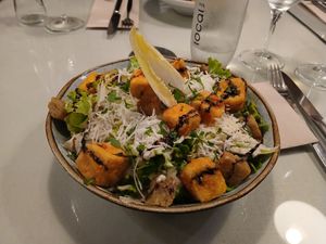 Caesar salad at Organi Chiado in Lisbon