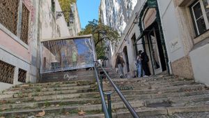 Approach at Organi Chiado in Lisbon