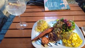 I had their reinvented bacalhau! Recommend! at Organi Chiado in Lisbon