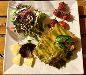 Lasagna special of the day   at Organi Chiado in Lisbon