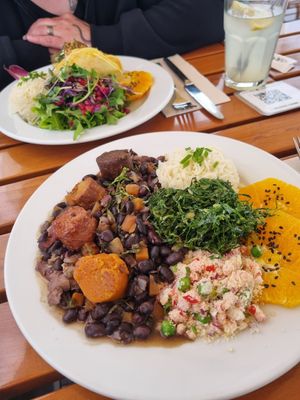 Dishes are prepared at Organi Chiado in Lisbon