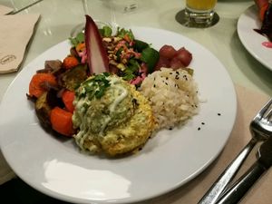 Tofu espiritual at Organi Chiado in Lisbon