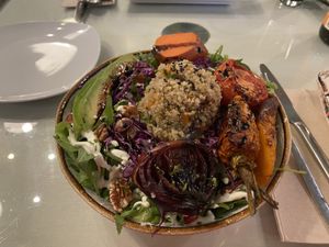Quinoa salad   at Organi Chiado in Lisbon