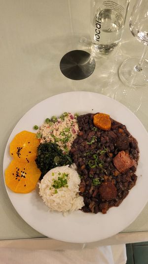 Feijoada at Organi Chiado in Lisbon