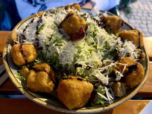 Caesar salad  at Organi Chiado in Lisbon
