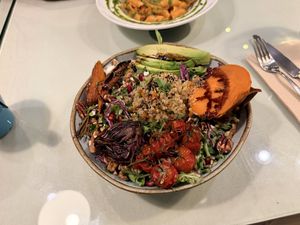 Salad of the Day (SO GOOD)  at Organi Chiado in Lisbon