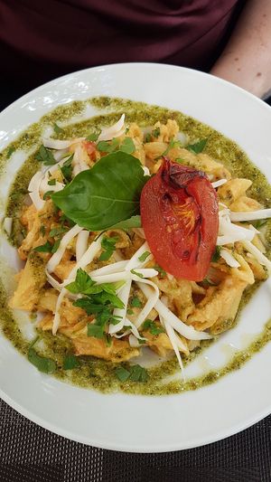 The penne at Organi Chiado in Lisbon