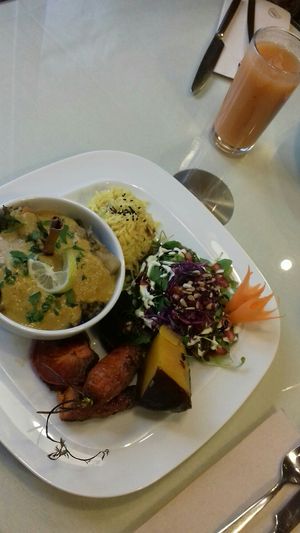 Curry at Organi Chiado in Lisbon