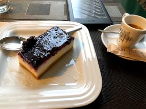 no-cheesecake at Organi Chiado in Lisbon