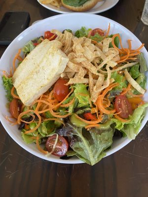 Thai salad with tofu   at MCS Grill in Hanapepe