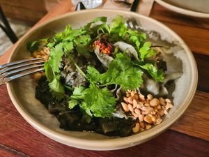 Noodles with eggplant ragu at Hello Auntie in Marrickville