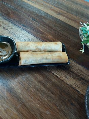 fried spring rolls at Hello Auntie in Marrickville