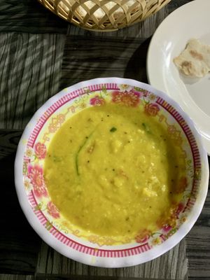 Fried lentil dahl  at Nisha Restaurant  in Phonsavan