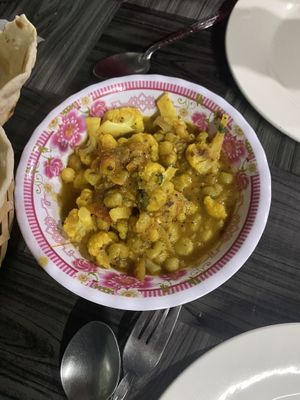 Cauliflower  at Nisha Restaurant  in Phonsavan